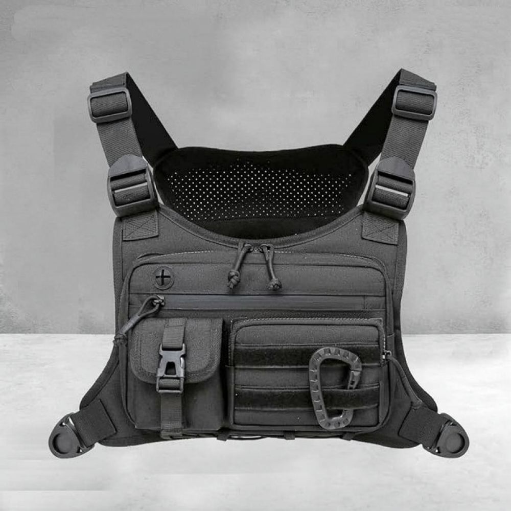 Outdoor Sport Climbing Gear - Мужской тактический нагрудный жилет-сумка из оксфордской
